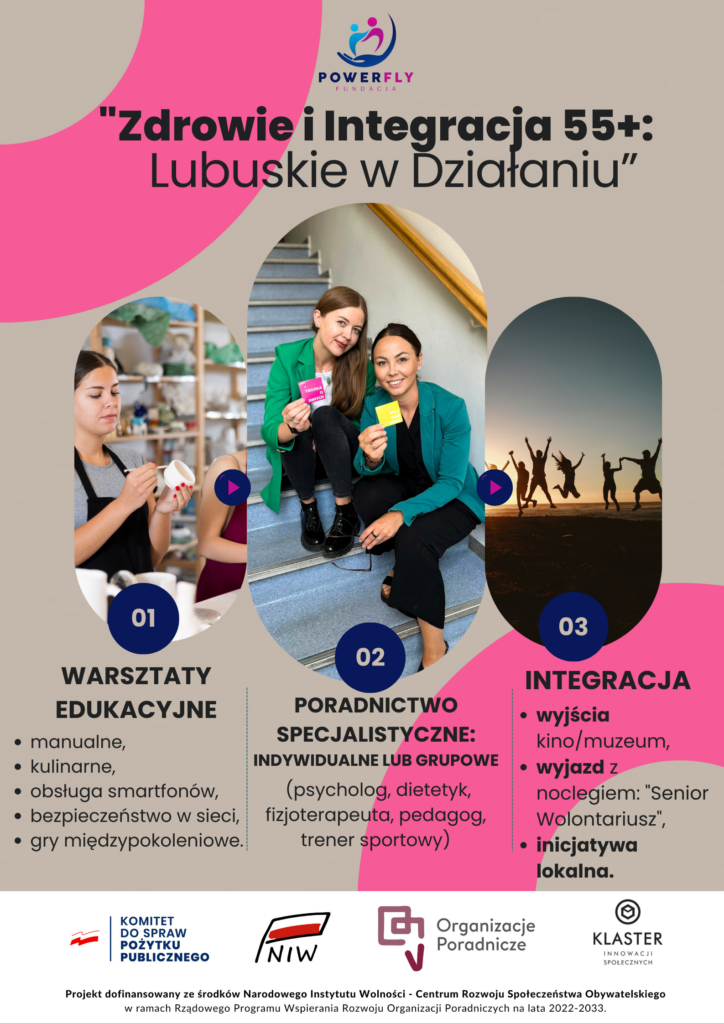 obrazki ozdobne, w treści oferta warsztatowa w ramach projektu