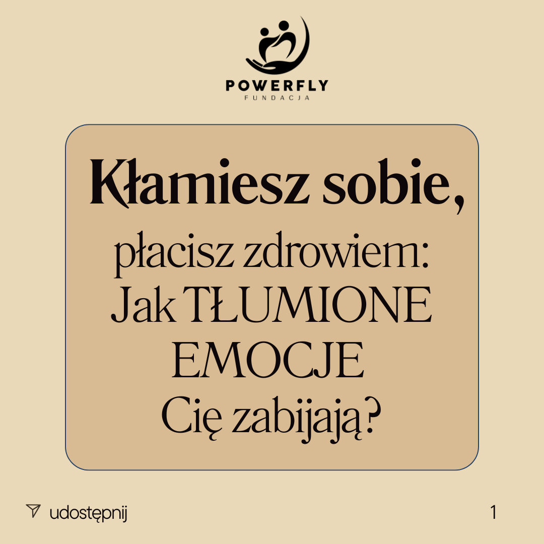 Tłumienie emocji odbije się znacząco na Twoim życiu w przyszłości, dlatego nie zwlekaj i pomyśl o tym jak w sposób zdrowy możesz sobie z nimi poradzić.